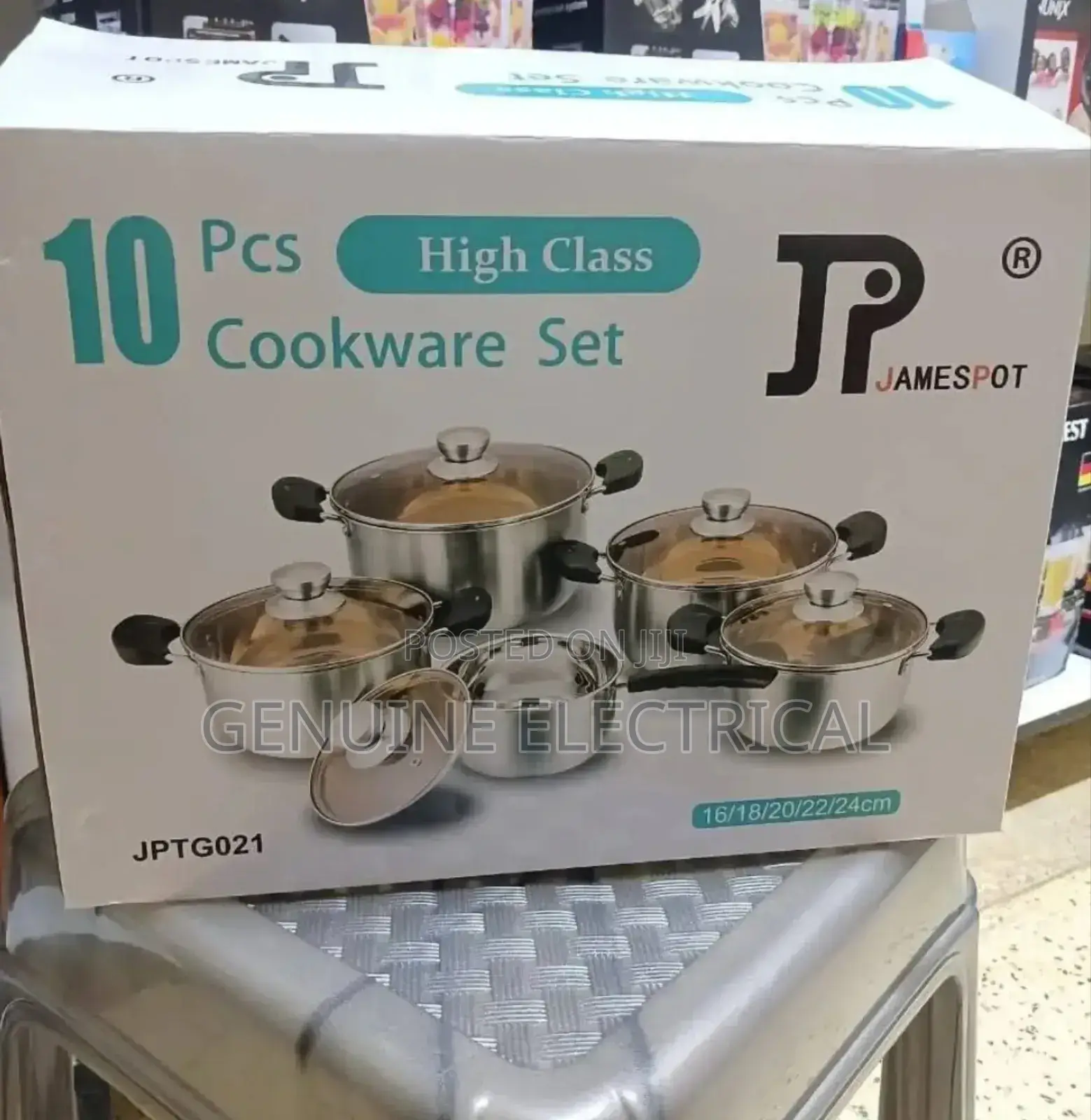 Cookware Set/Jp Stainless Steel Cookware Set