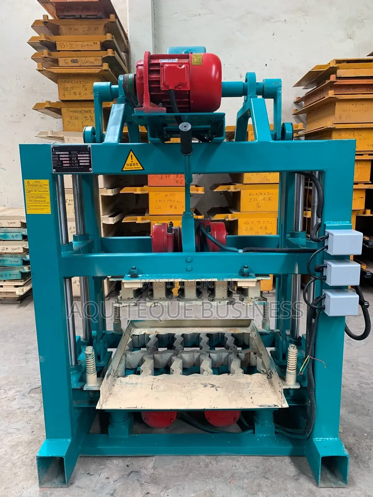 Block Making Machine, 3 Phase
