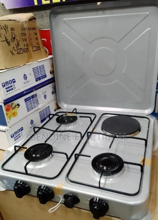 Nunix 3+1 Table Top Gas Cooker(Lt04-02)