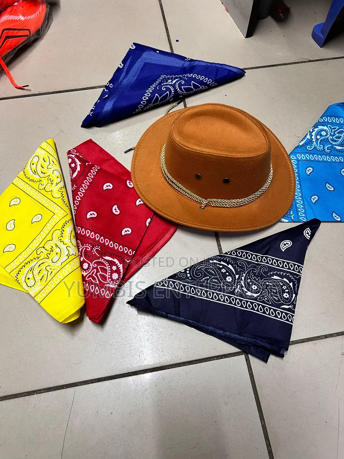 Light Brown Kids _-+Cbc-cowboy+Hats Bandana 700 Ksh