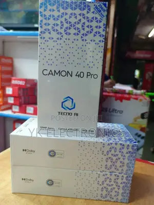New Tecno Camon 40 Pro 256 GB Black