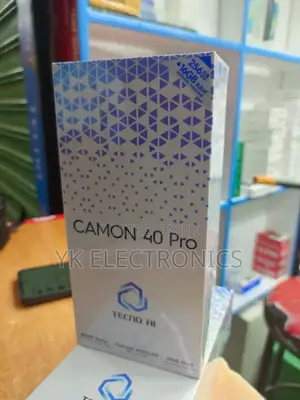 New Tecno Camon 40 Pro 256 GB Black