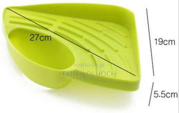 Sink Top Triangle Silicon Pad Organizer - thumbnail 3