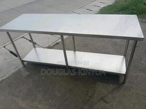 Stainless Steel Working Table Flat. - thumbnail 2