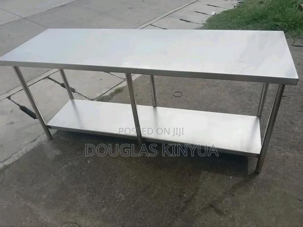 Stainless Steel Working Table Flat. - main view