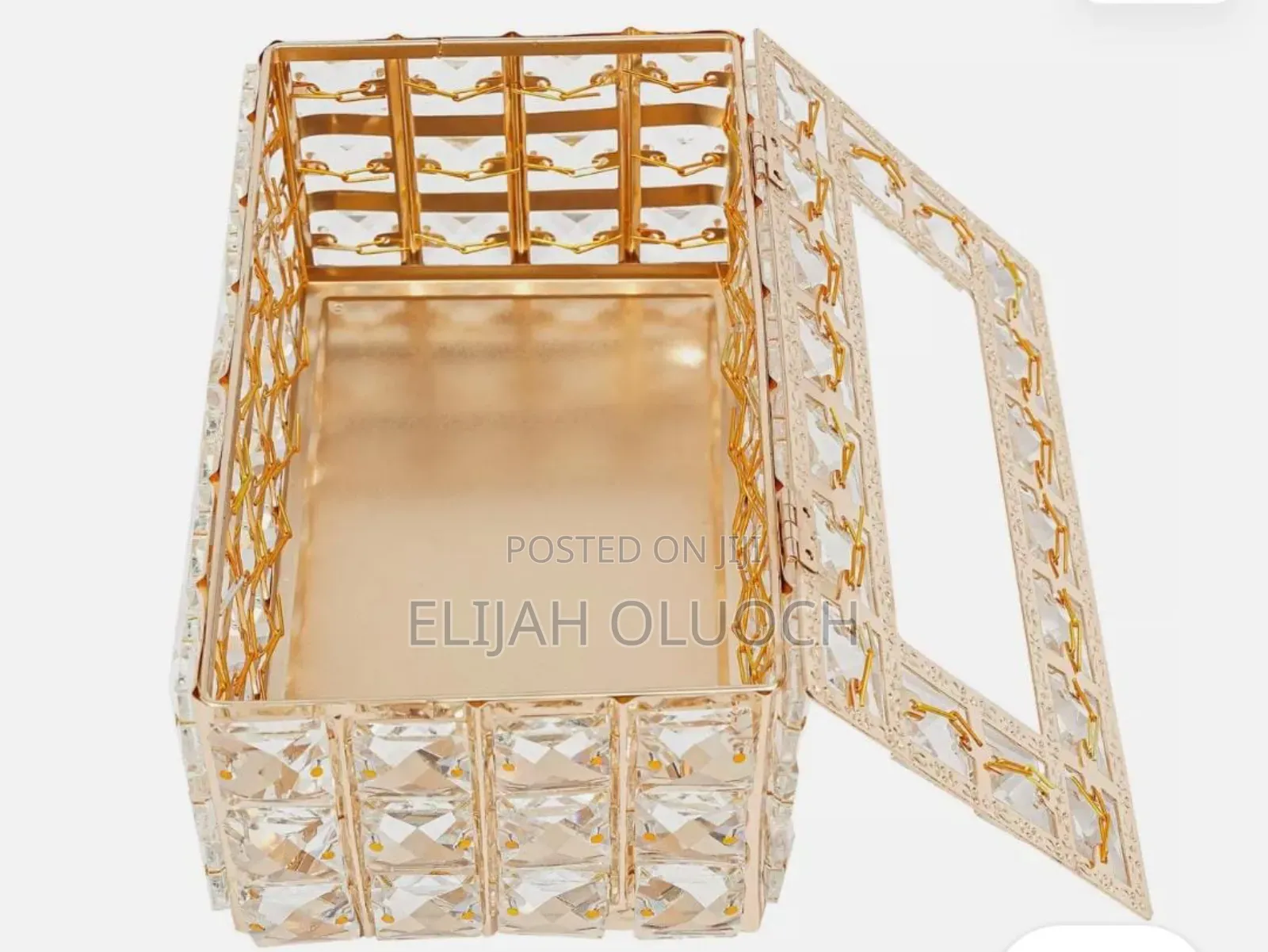 *High Quality Crystal Sparkling Serviette Holder