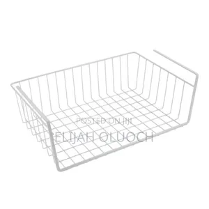 Black or White, Under Shelf Mesh Rack