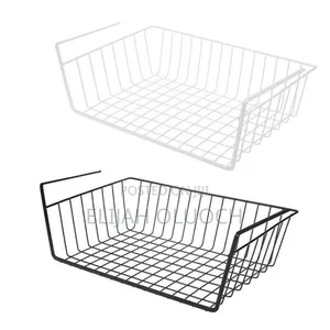 Black or White, Under Shelf Mesh Rack