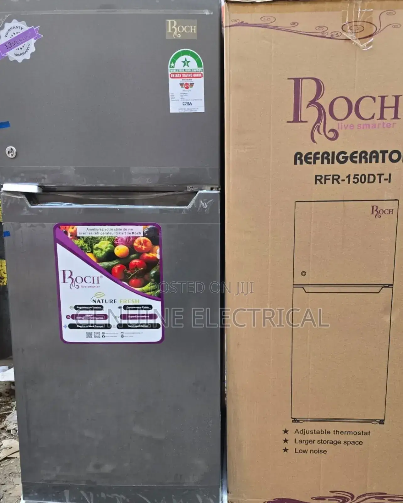 Roch Fridge Double Door