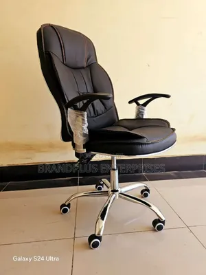 Ergonomic Leather Office Chair
