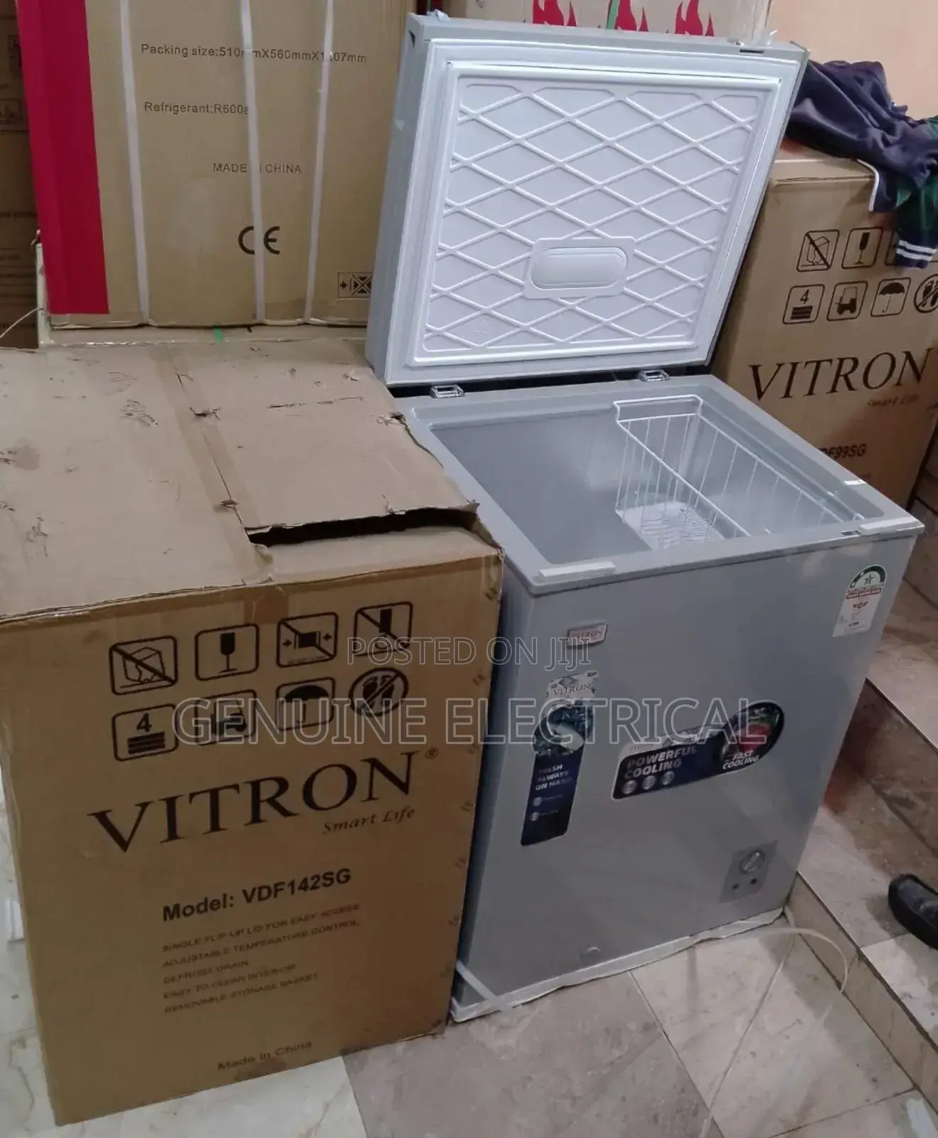 142litres Deep Freezer Vitron