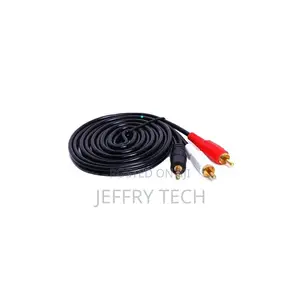 Stereo Male to 2x Rca Male Cable - 10m