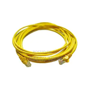 5m Utp Cat6 Flylead Yellow