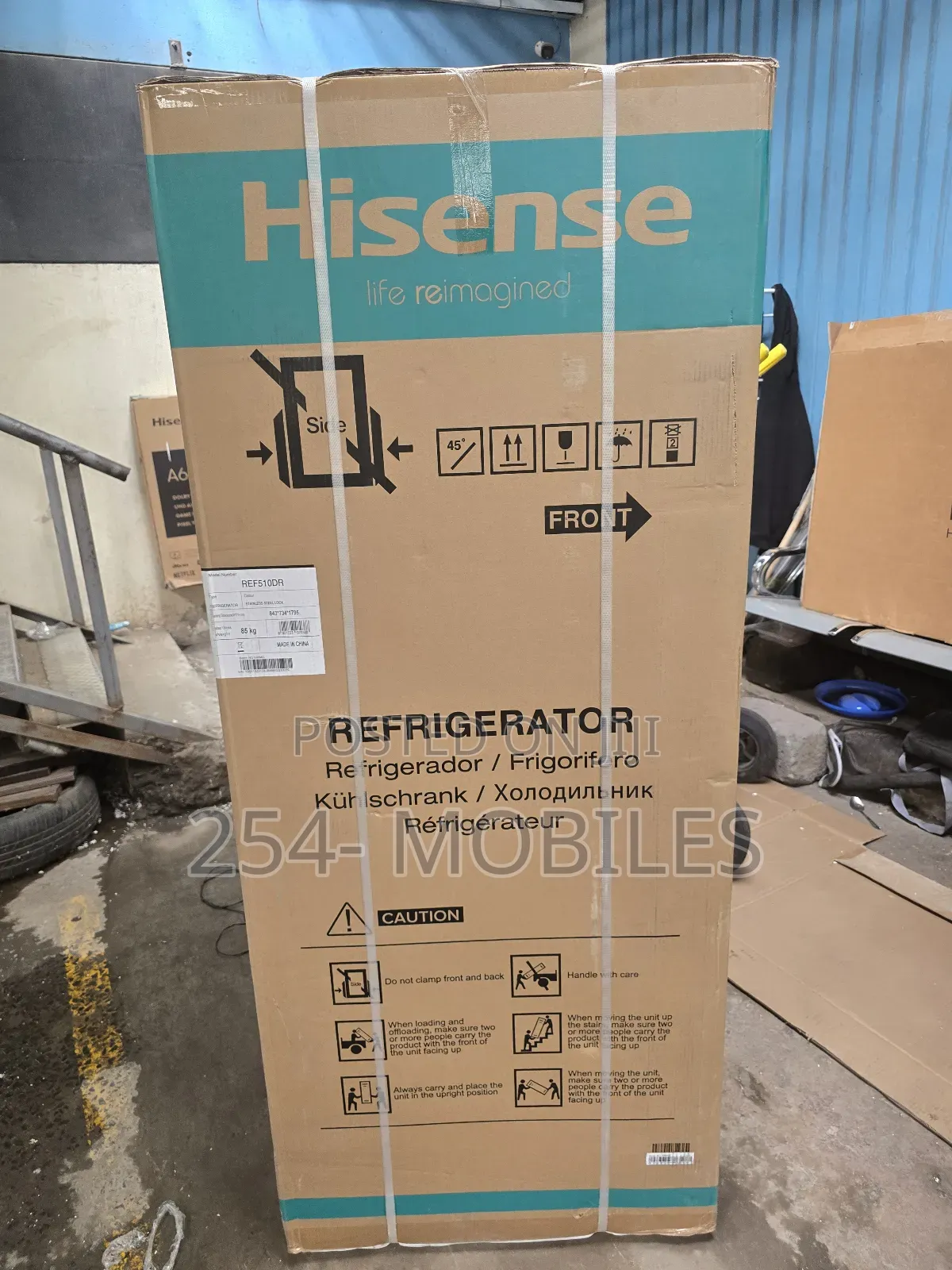 Hisense Ref510dr 510l Top Mount Fridge