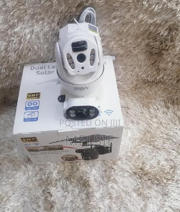 Ubox 4g Simcard PTZ Camera Solar 6mp CCTV Camera
