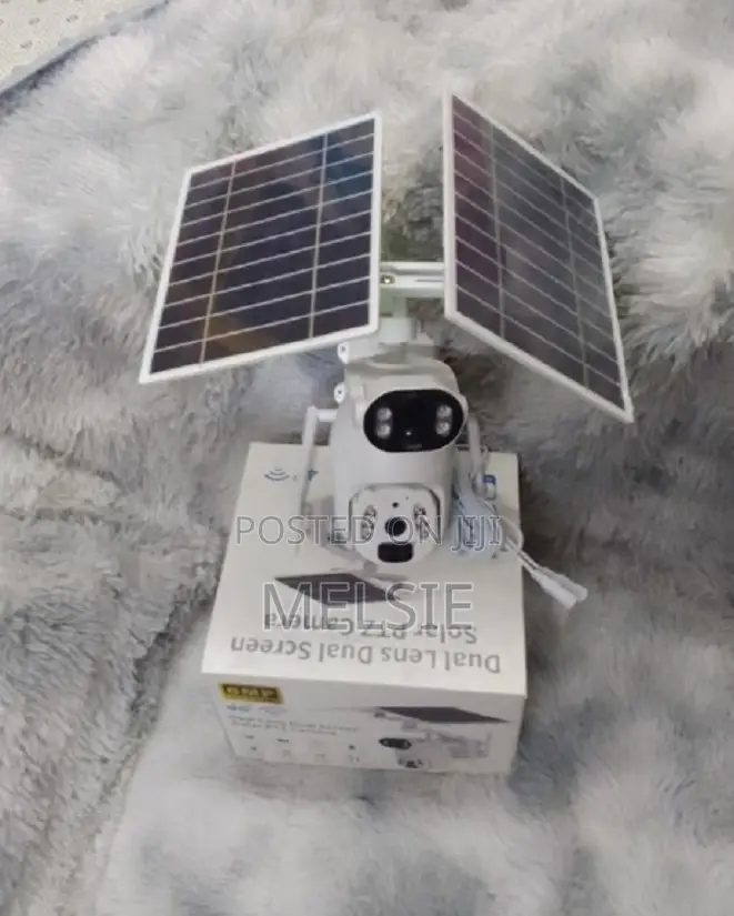 4g Ubox Dual Lense Ubox 6mp Wireless Outdoor Solar PTZ 6mp