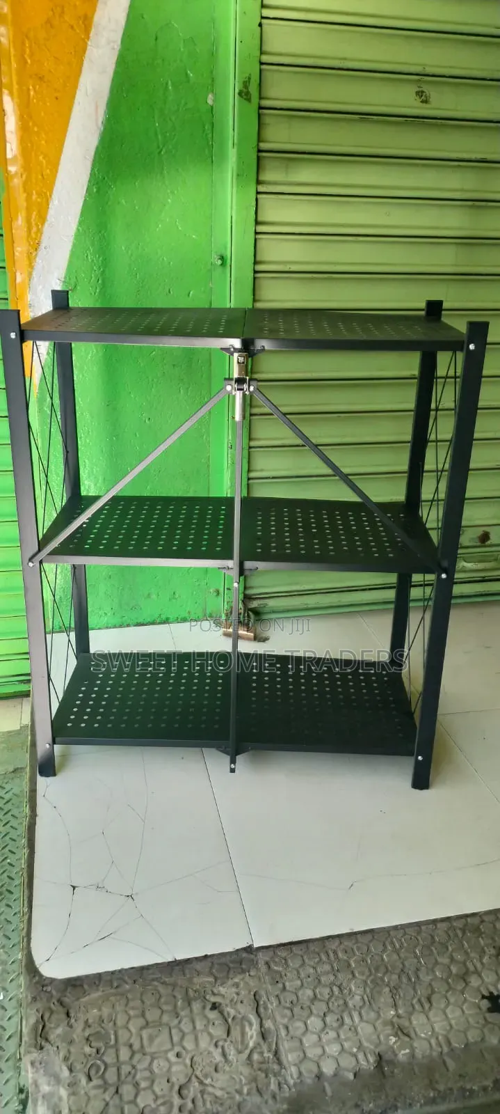 Foldable 3 Tier Kitchen Rack