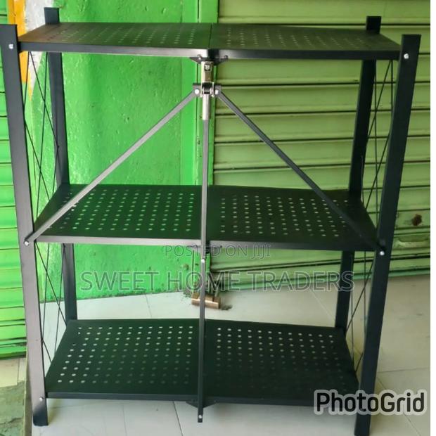 Strong Foldable 3 Tier Kitchen Rack