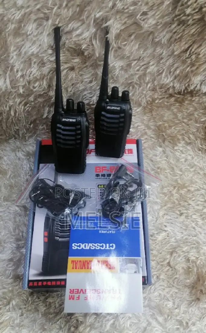 Baofeng Bf-888s 3-5km Long Range Walkie Talkie Restocked