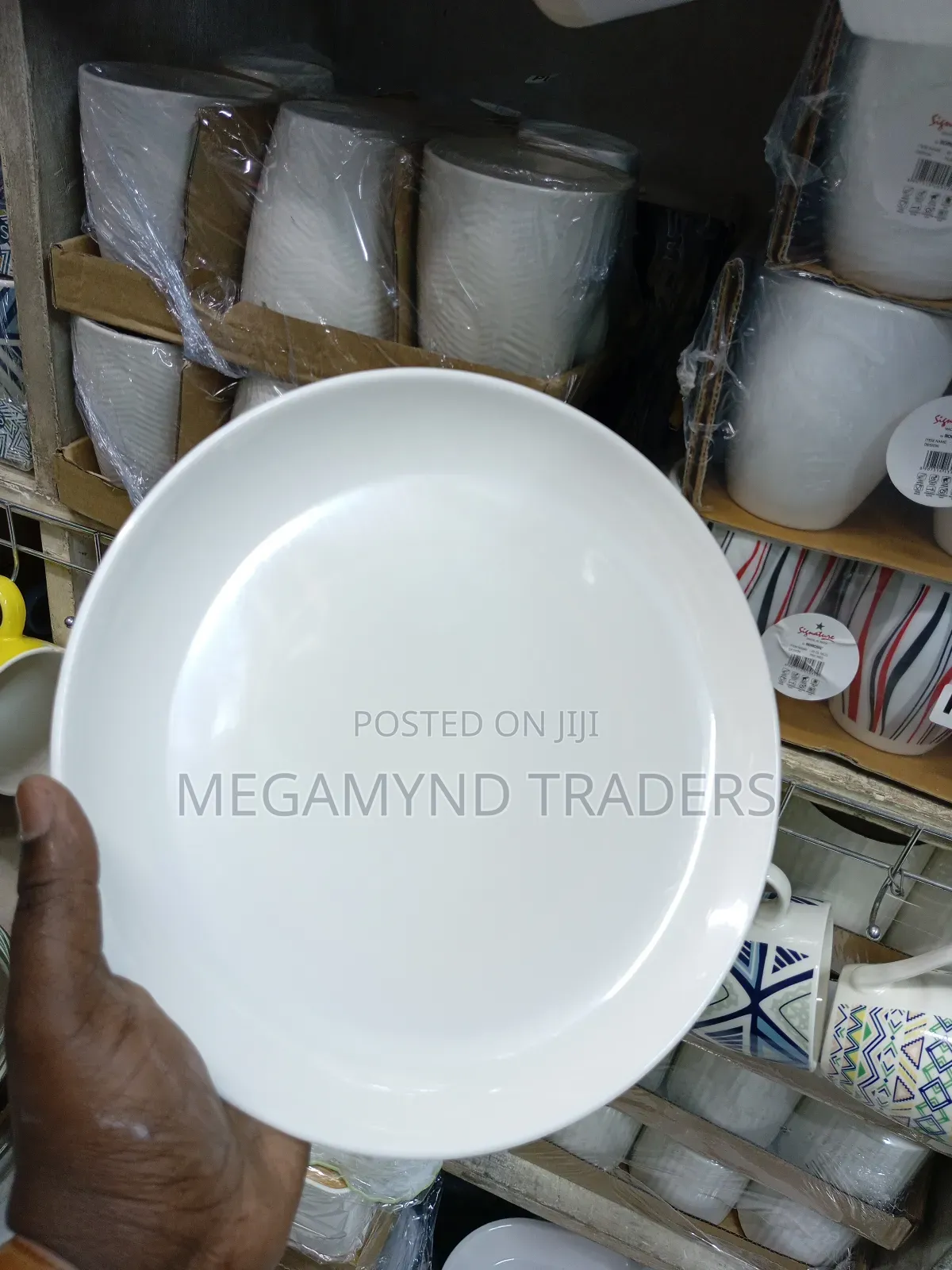 Melamine Plates/Restaurant Plates/12pc White Plate