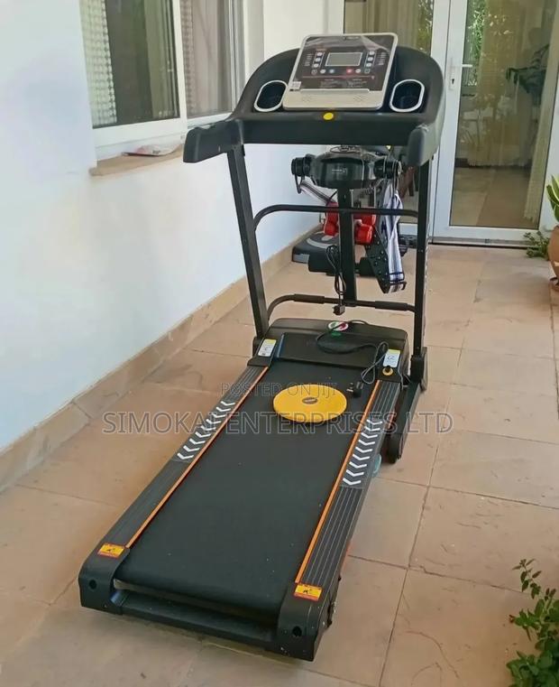 Multifunction Cardio Indoor 3.5hp Treadmill + Massage Belt