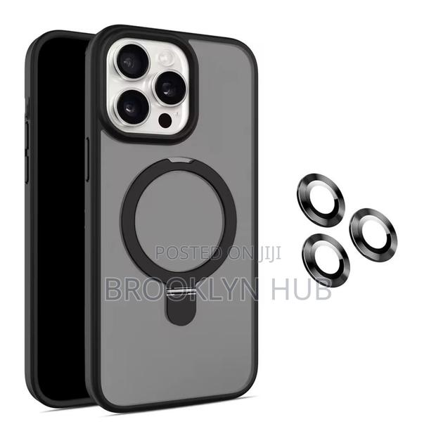 Clear iPhone 15 16 Promax Case With Free Lens Protector - main view