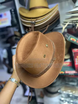 Brown Kids _Cowboy'' Hats Fits 4yrs Above