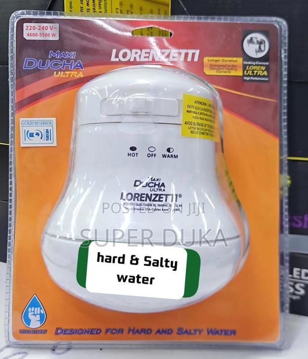 Lorenzetti Hard and Salty Water Shower Head.Maxi Ducha Ultra