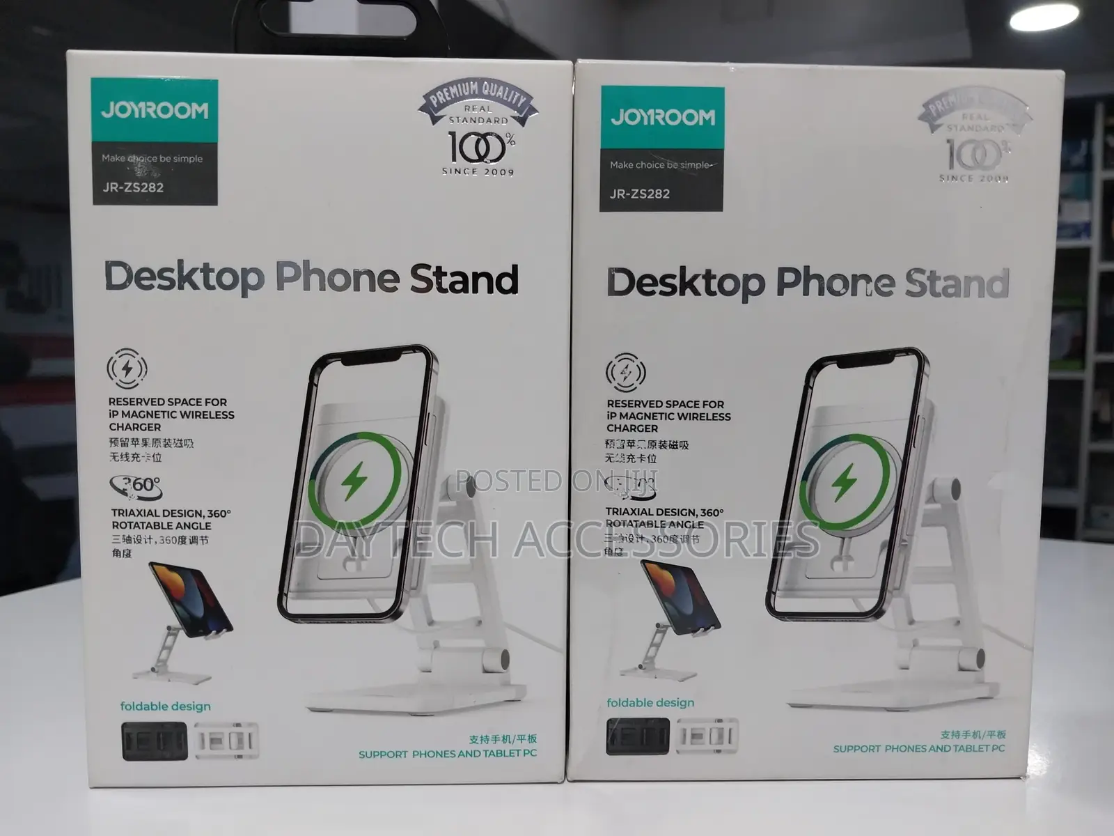 Joyroom Foldable Desktop Phone Stand (Jr-Zs282)