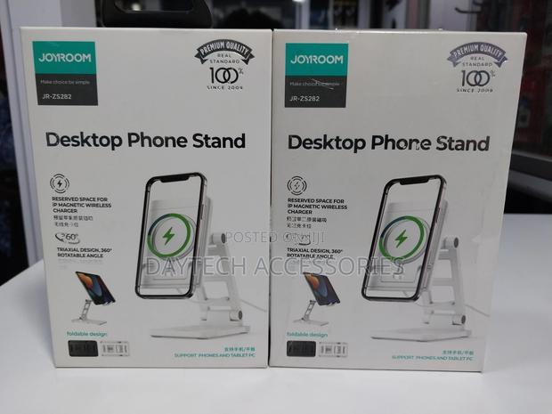 Joyroom Foldable Desktop Phone Stand (Jr-Zs282) - thumbnail 2