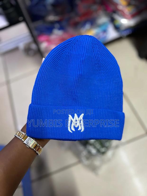 Royal Blue  Beanie ''Hat Available 600 KSH - thumbnail 2