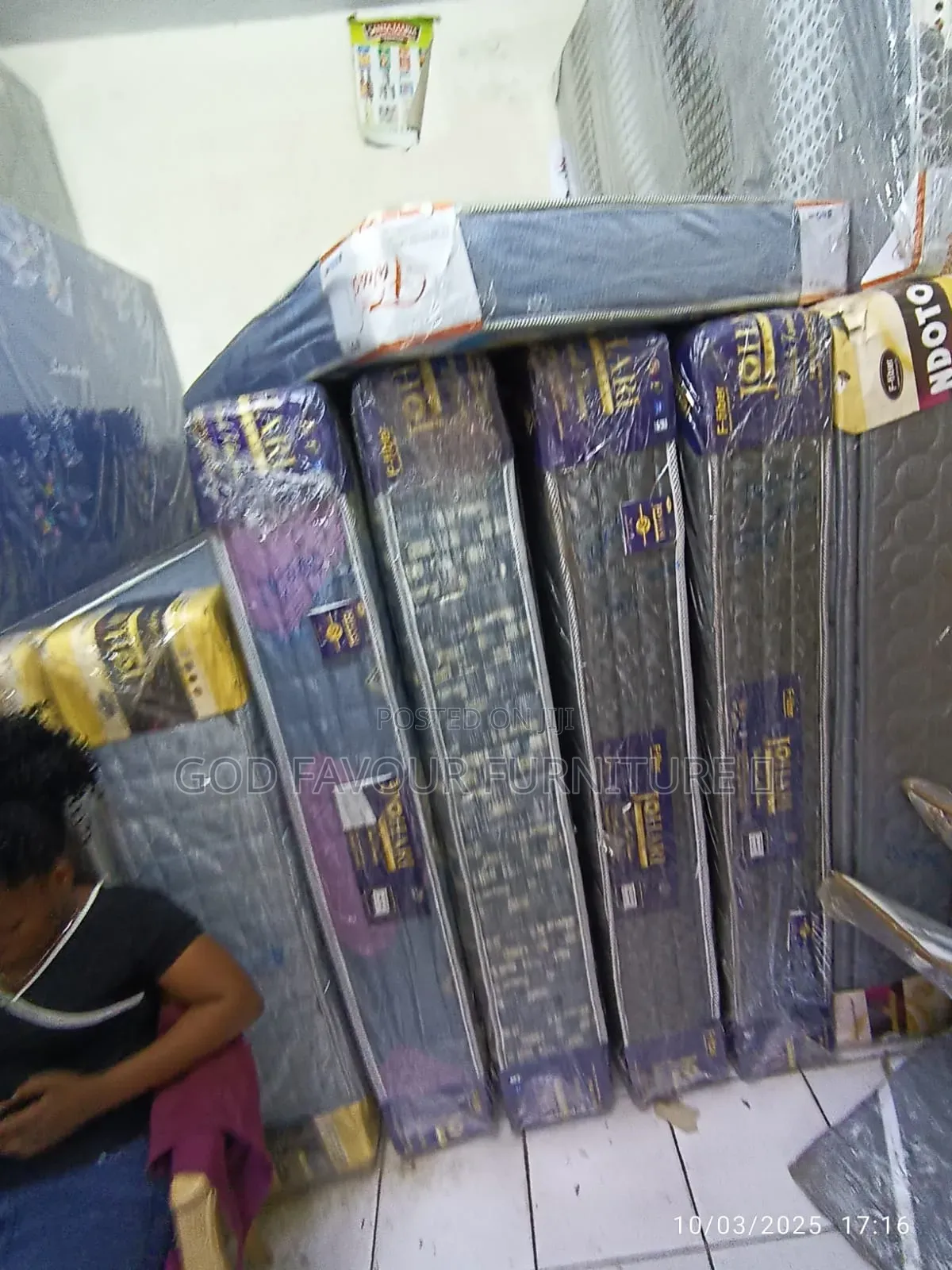 4 by 6 Elegant Johari Fibre Matress Kj9t