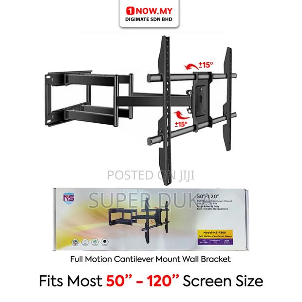 50-120 Tv Cantilever Mount Wall Bracket Ns-P800 Heavy Duty