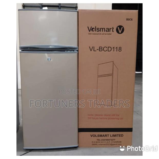 Volsmart 118litres Double Door Refrigerator