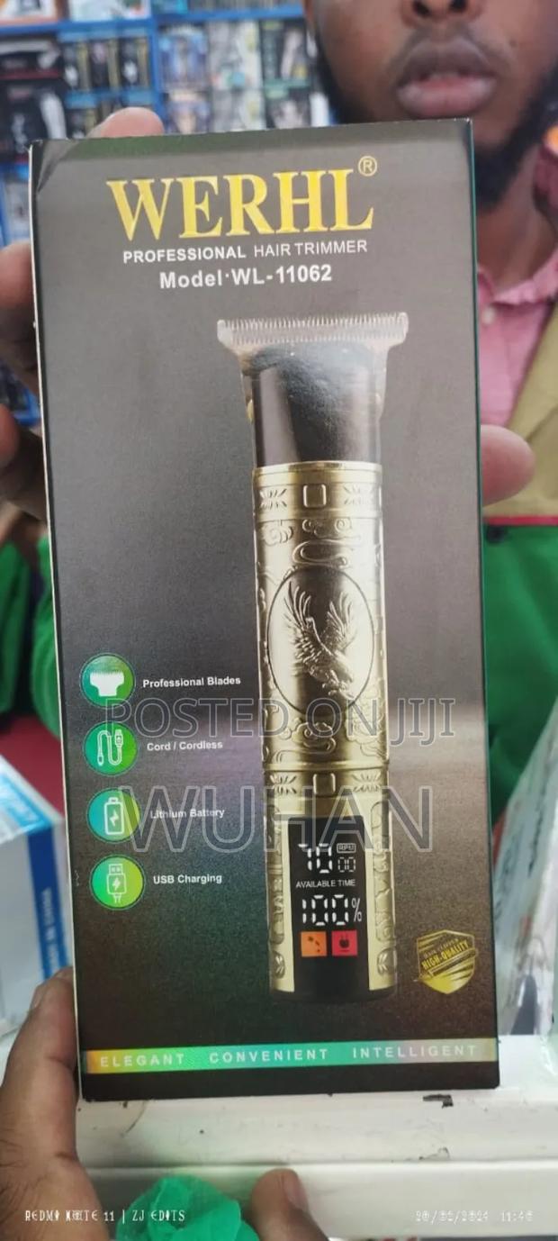 Werhl Professional Hair Trimmer With LCD Display - main view