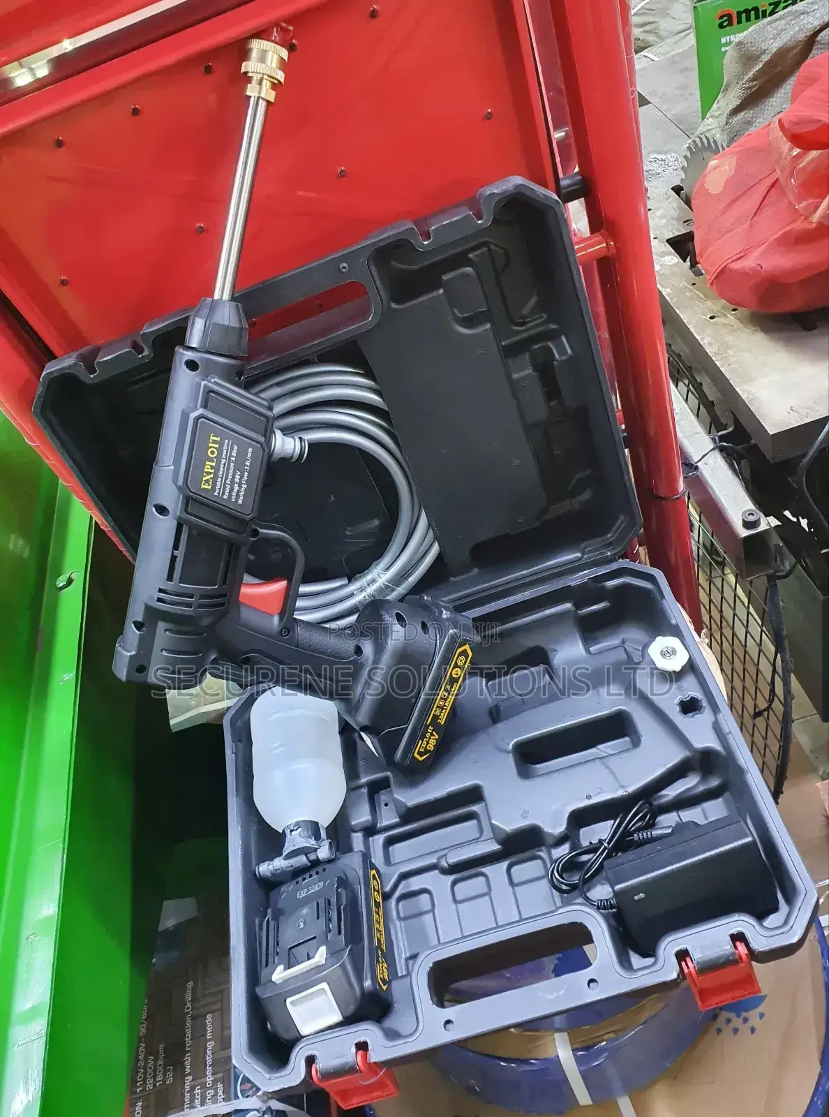 Exploit 98v Cordless Car Wash,