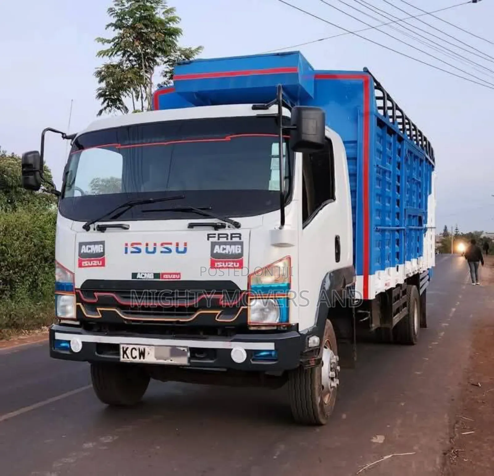 Trucks Accessible for Fast and Speedy Transport Services.