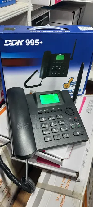 DDK 995+ GSM Desk Phone With Dual Sim.