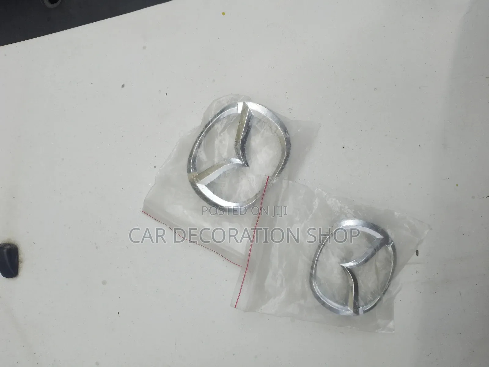 Mazda Silver Steering Logo in Different Sizes