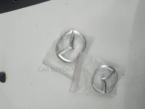 Mazda Silver Steering Logo in Different Sizes