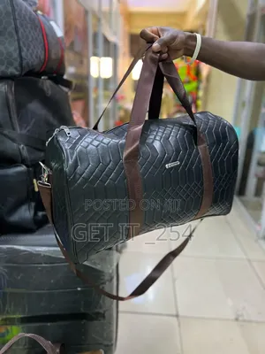 *High Quality Leather Duffel Bag