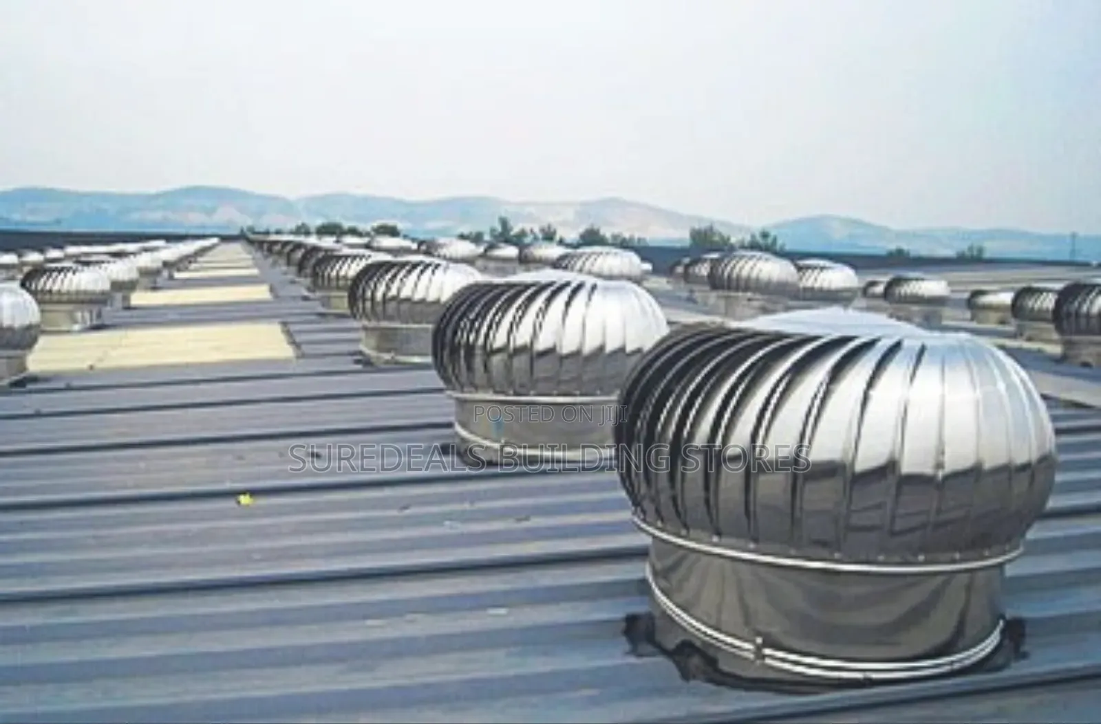 Turbine Roof Fans/Cyclones.
