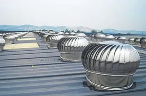 Turbine Roof Fans/Cyclones.