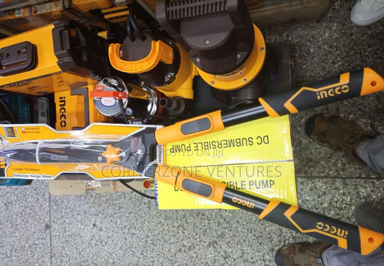 Hedge Shear, Telescopic Hedge Shears Ingco