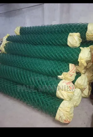Pvc Coated Chain Links Available  4ft × 18 Meters