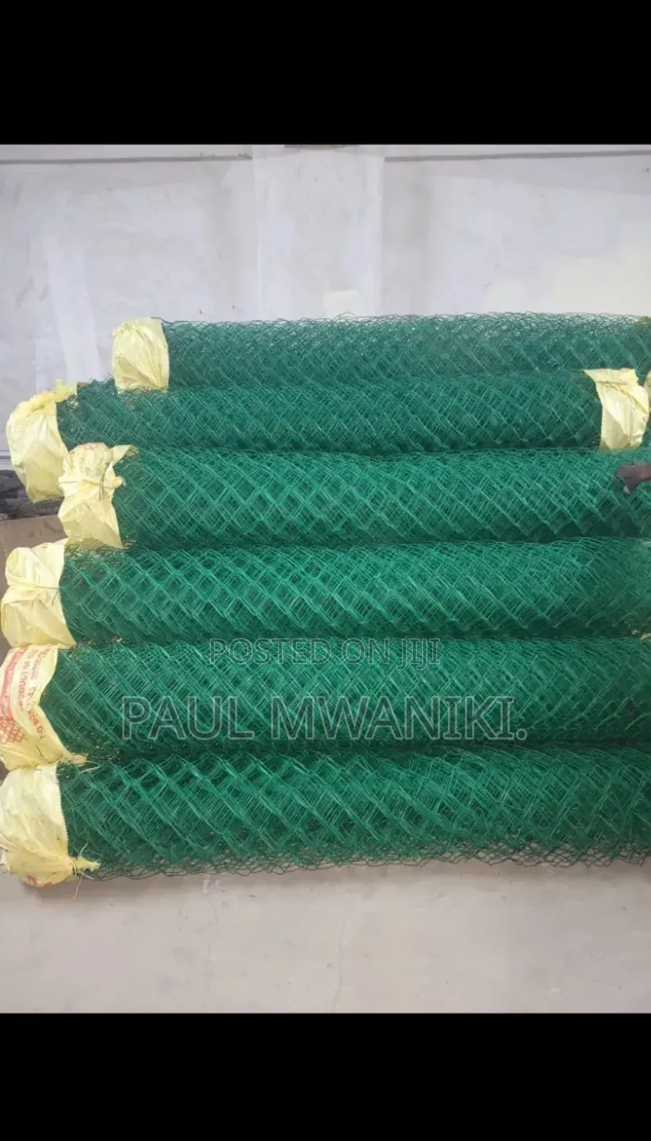Pvc Coated Chain Links Available  4ft × 18 Meters