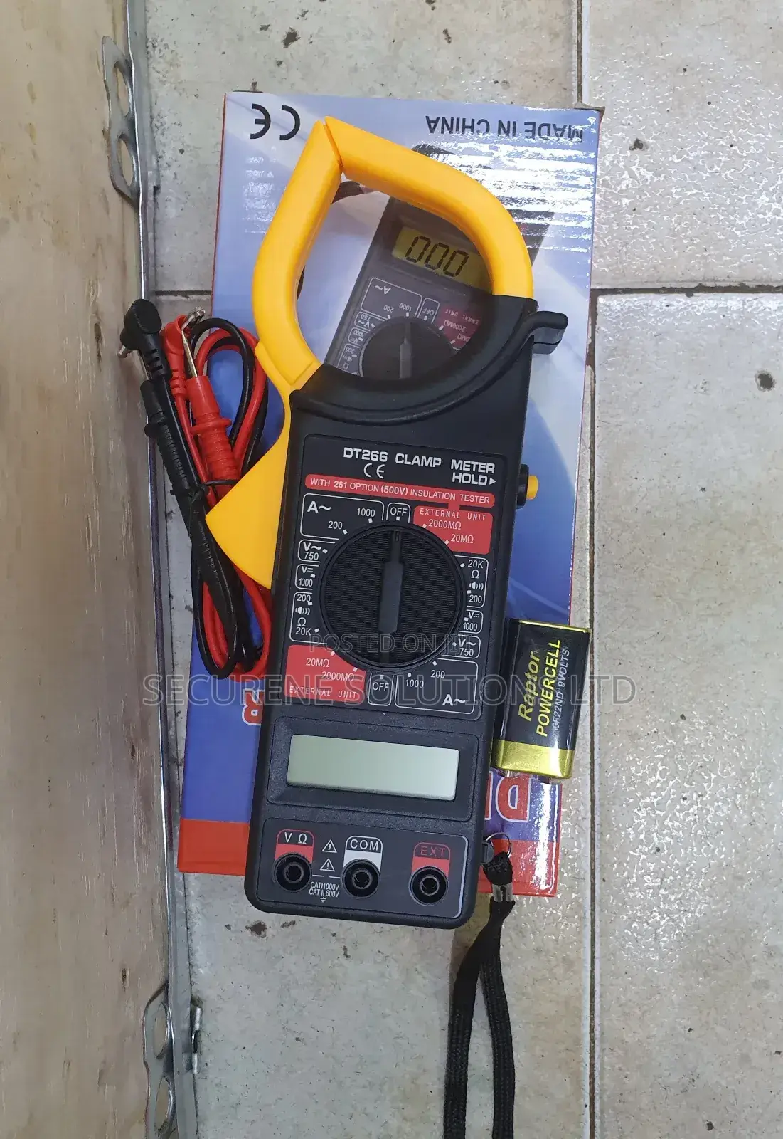 Dt266 Clamp Meter/Digital Multimeter