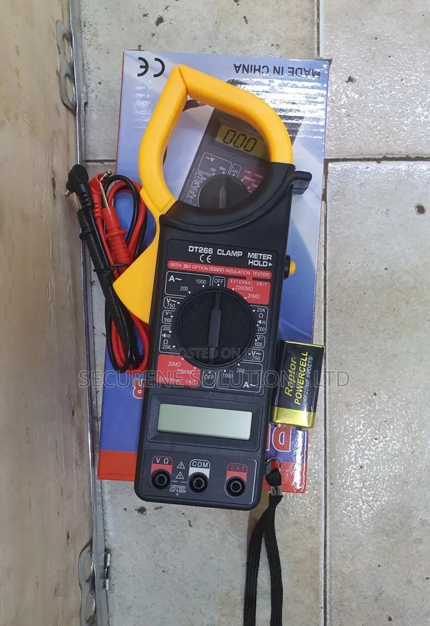 Dt266 Clamp Meter/Digital Multimeter - thumbnail 3