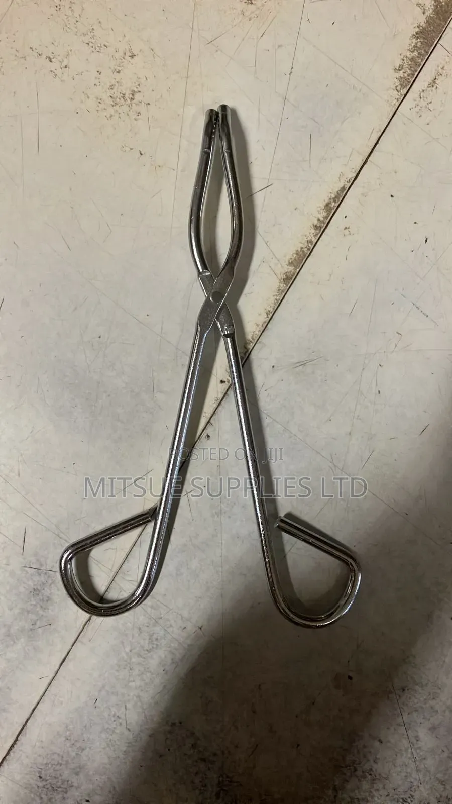 A Set of 10 Crucible Tongs 150mm