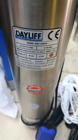 Preferred Quality Dda 1200 Well Pump /Original Dayliff Pum
